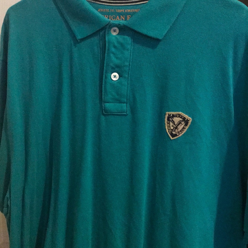Worn once, men’s American Eagle Polo